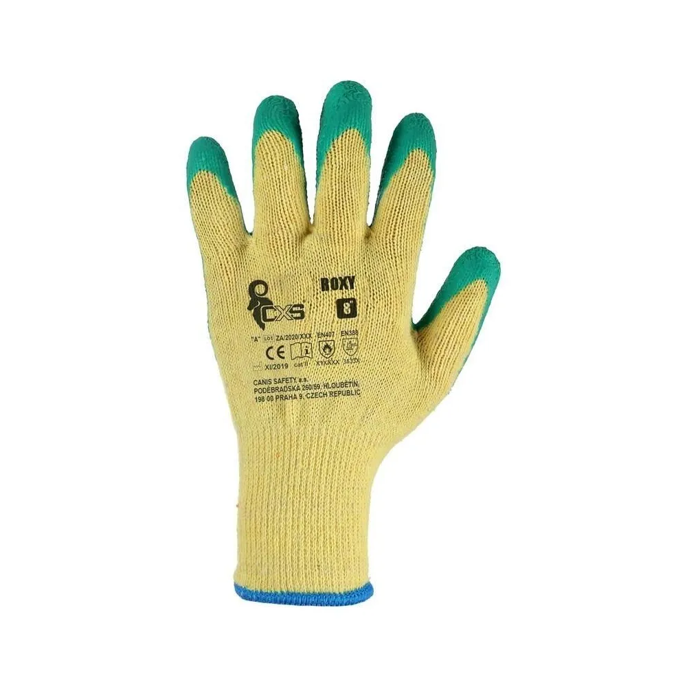 Manusi roxy marimea 10 galben-verde