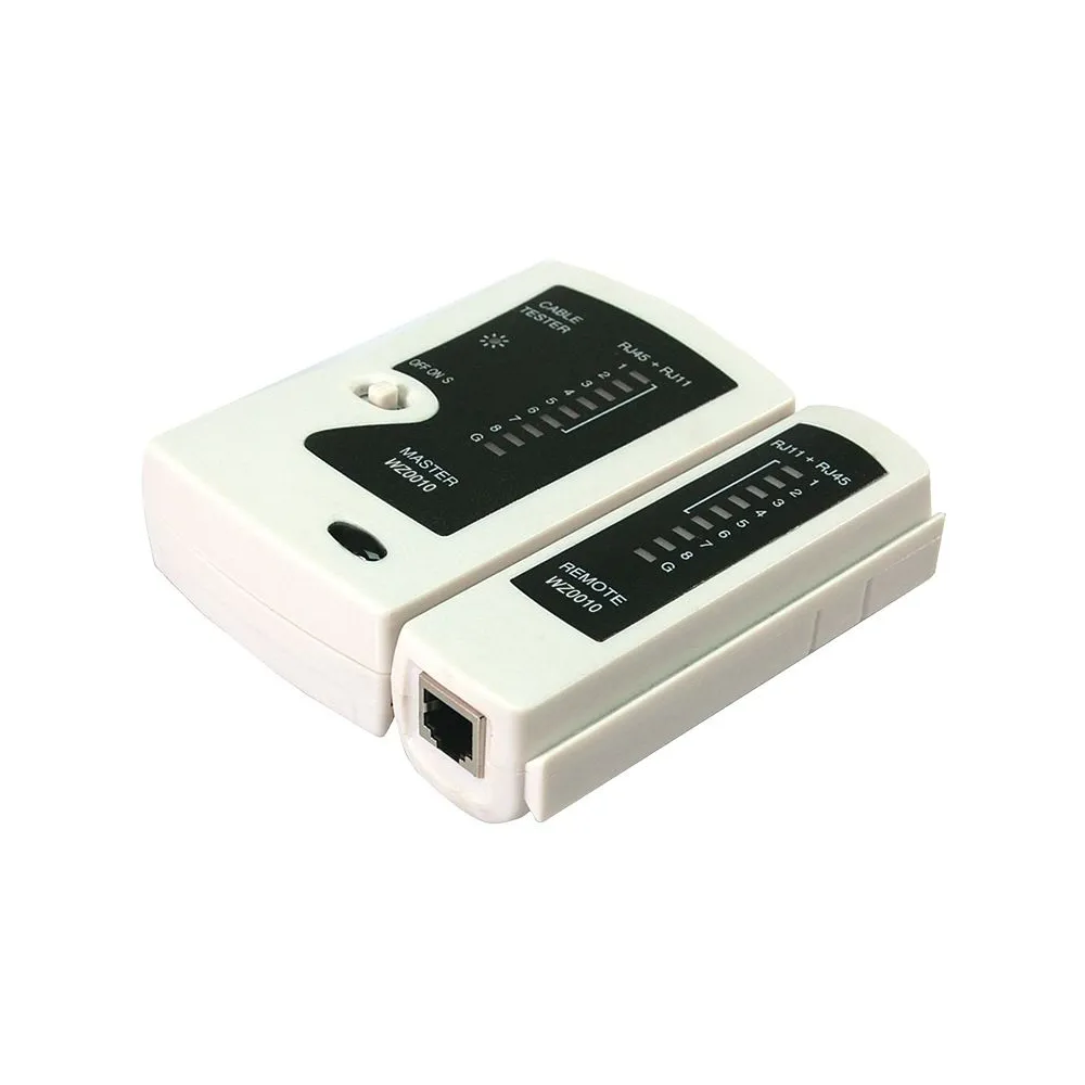 Tester cablu retea logilink pt. cablu utp ftp conector rj45 rj11 rj12 wz0010 (include tv 0.8lei) Logilink - 1