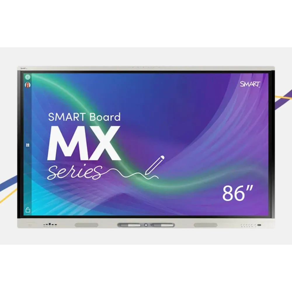 Display smart board® mx286-v5 educational 86'' 16:9 android 13