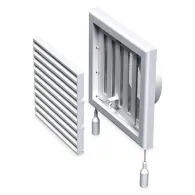 Vimar grila ventilatie mv 100 vrs 154x110mm
