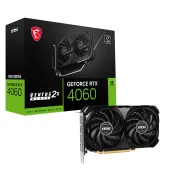 MSI VENTUS GEFORCE RTX 4060 2X BLACK 8G plăci video NVIDIA 8 Giga Bites GDDR6