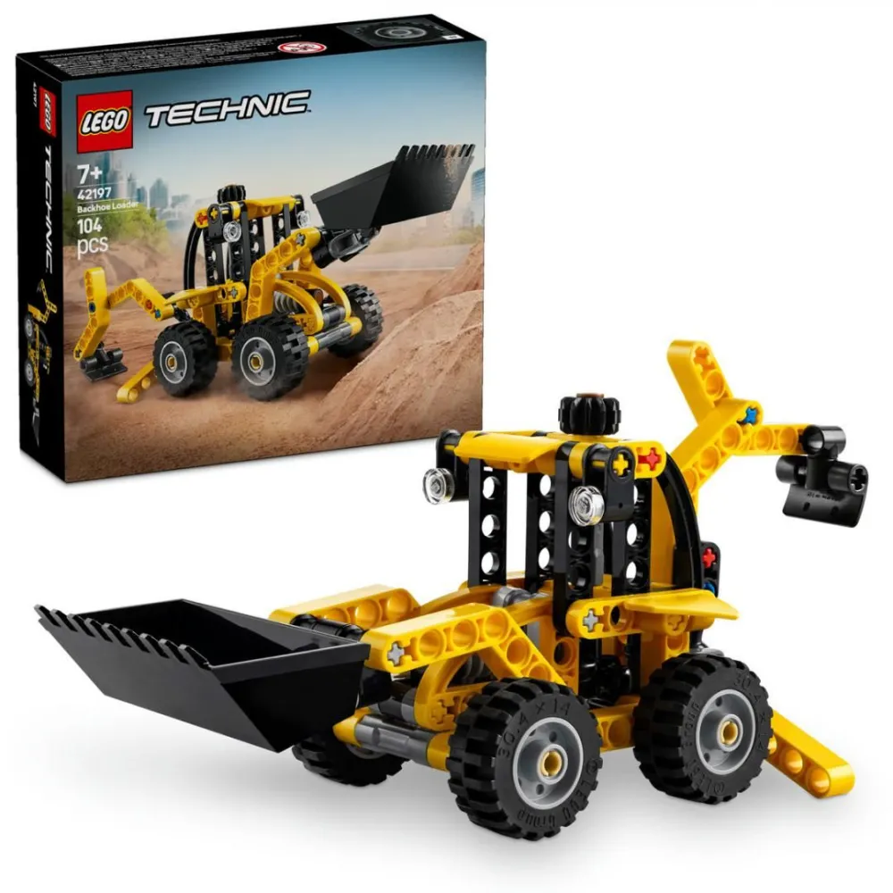 Buldoexcavator lego 42197