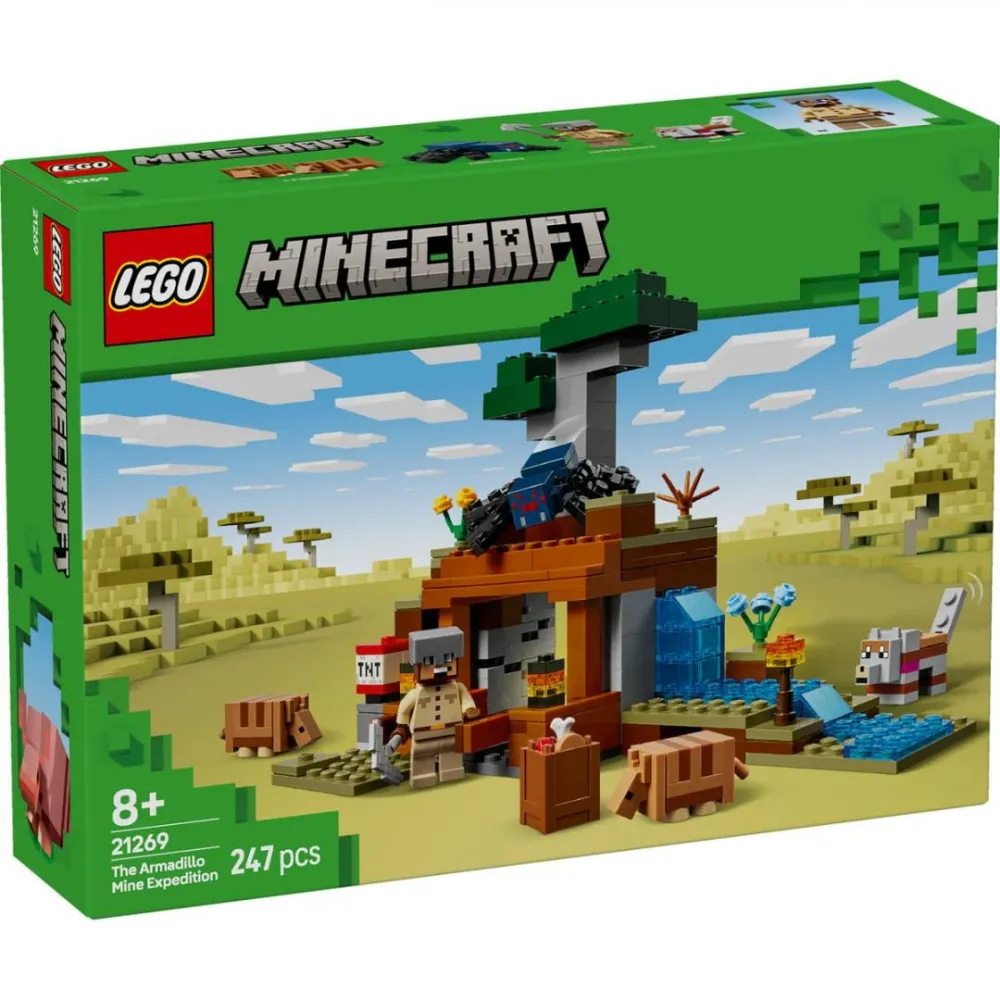 Expeditia de minerit cu tatu lego 21269