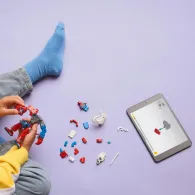 Robot spiderman vs. anti-venomlego76308