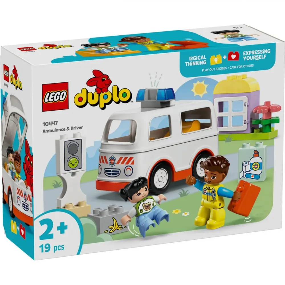 Ambulanta si sofer lego 10447