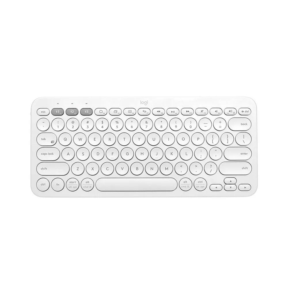 Logitech K380 Multi-Device Bluetooth® Keyboard tastaturi QWERTY Englez Alb Logitech - 1