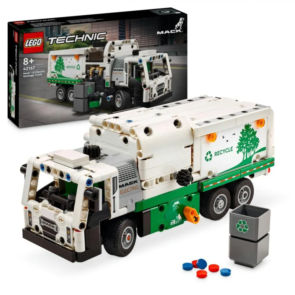 Autogunoiera mack lr elect. lego 42167