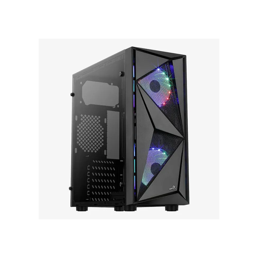 Aerocool Glider Tempered Glass Negru