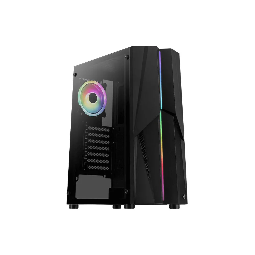 Aerocool Mecha-G-BK-v2 Midi Tower Negru