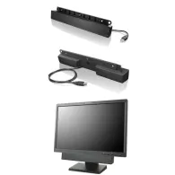Lenovo USB Soundbar Negru 2.0 canale 2,5 W