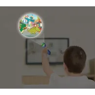 Lanterna cu proiector dinozaur