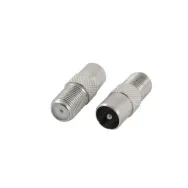 Adaptor TV, F-T, metal