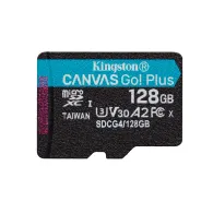 Kingston Technology Canvas Go! Plus 128 Giga Bites MicroSD UHS-I Clasa 10