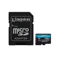 Kingston Technology Canvas Go! Plus 256 Giga Bites MicroSD UHS-I Clasa 10