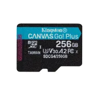 Kingston Technology Canvas Go! Plus 256 Giga Bites MicroSD UHS-I Clasa 10
