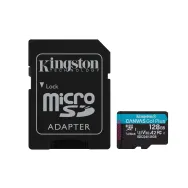 Kingston Technology Canvas Go! Plus 128 Giga Bites MicroSD UHS-I Clasa 10