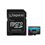 Kingston Technology Canvas Go! Plus 64 Giga Bites MicroSD UHS-I Clasa 10