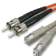 PC Duplex SC/ST OM3, LSZH