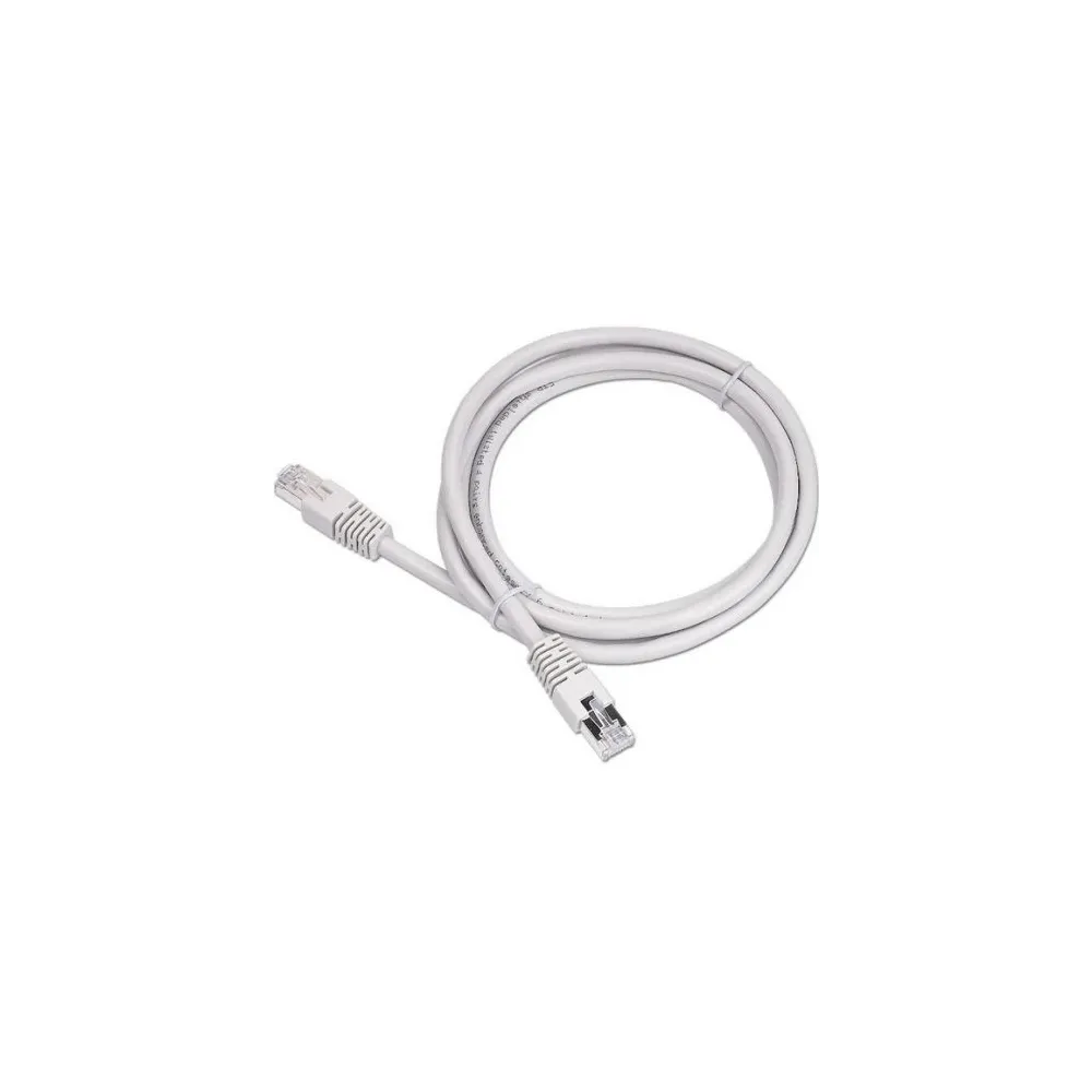 Patch cord utp Spacer, cat6, cupru-aluminiu, 3m alb