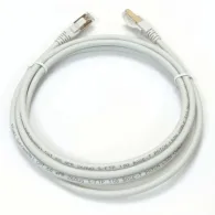 Patch cord utp Spacer, cat6, cupru-aluminiu 7.5m alb