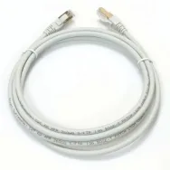 Patch cord utp Spacer, cat6, cupru-aluminiu 7.5m alb