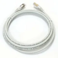 Patch cord s/ftp spacer cat6 cupru-aluminiu 5m, alb