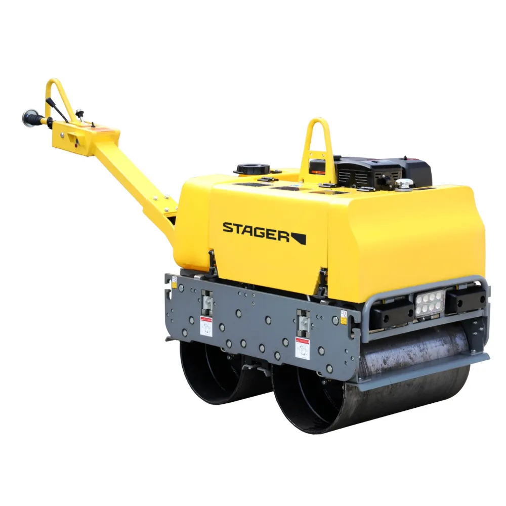 Stager cdv65-2 cilindru dublu vibrocompactor motor loncin g420f