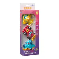 Set 3 vehicule actionate prin inertie