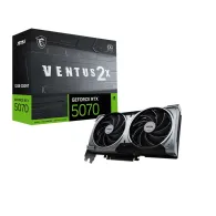 MSI GeForce RTX 5070 12G VENTUS 2X OC NVIDIA 12 Giga Bites GDDR7