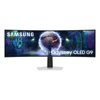 Samsung G93SD monitoare LCD 124,5 cm (49") 5120 x 1440 Pixel Dual QHD OLED Argint