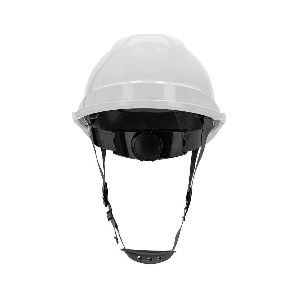 Casca de protectie industriala ventilata / alb