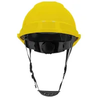 Casca de protectie industriala ventilata / galben