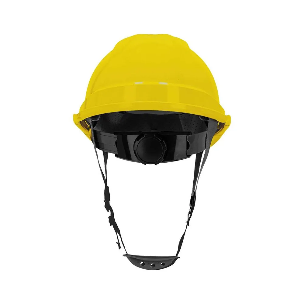 Casca de protectie industriala ventilata / galben