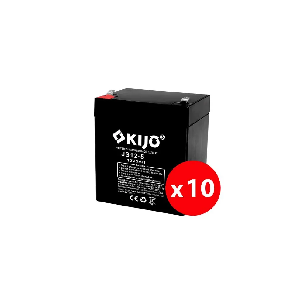 Cutie 10 acumulatori js12-5 - kijo js12-5-bax
