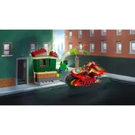 Iron man cu motocicleta si hulk lego 76287