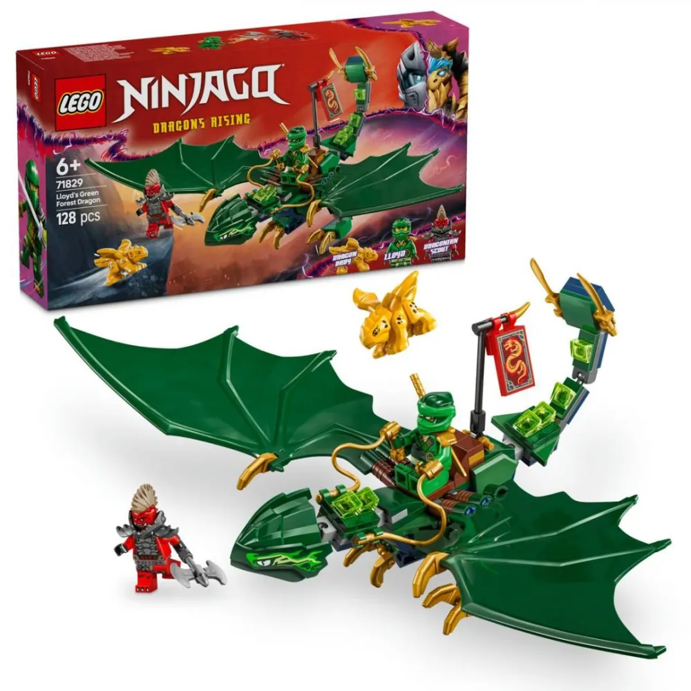 Dragonul de padure al lui lloyd lego 71829