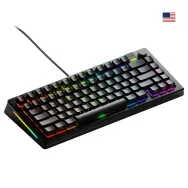 Glorious Gaming GMMK 3 PRO 75% Prebuilt tastaturi USB QWERTY Engleză SUA Negru