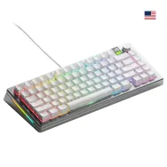 Glorious Gaming GMMK 3 PRO 75% Prebuilt tastaturi USB QWERTY Engleză SUA Argint