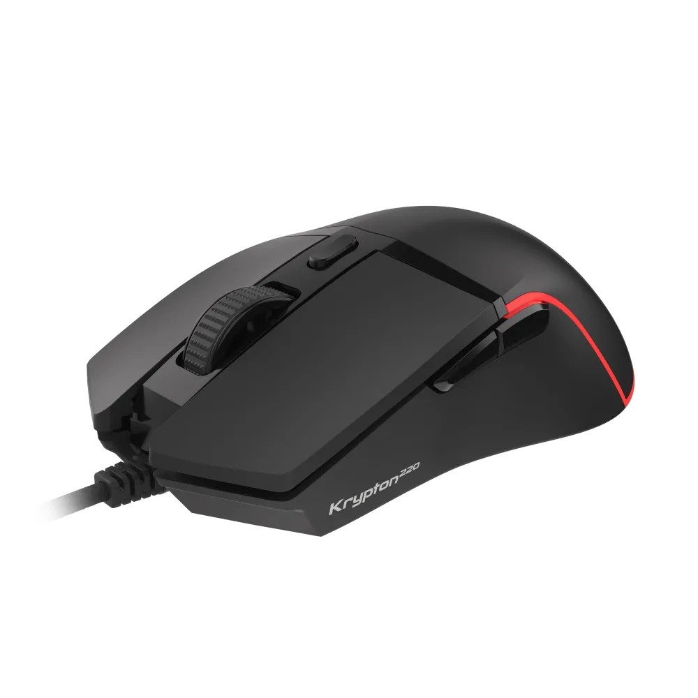 GENESIS Krypton 220 mouse-uri Gaming Mâna dreaptă USB Tip-A Optice 6400 DPI