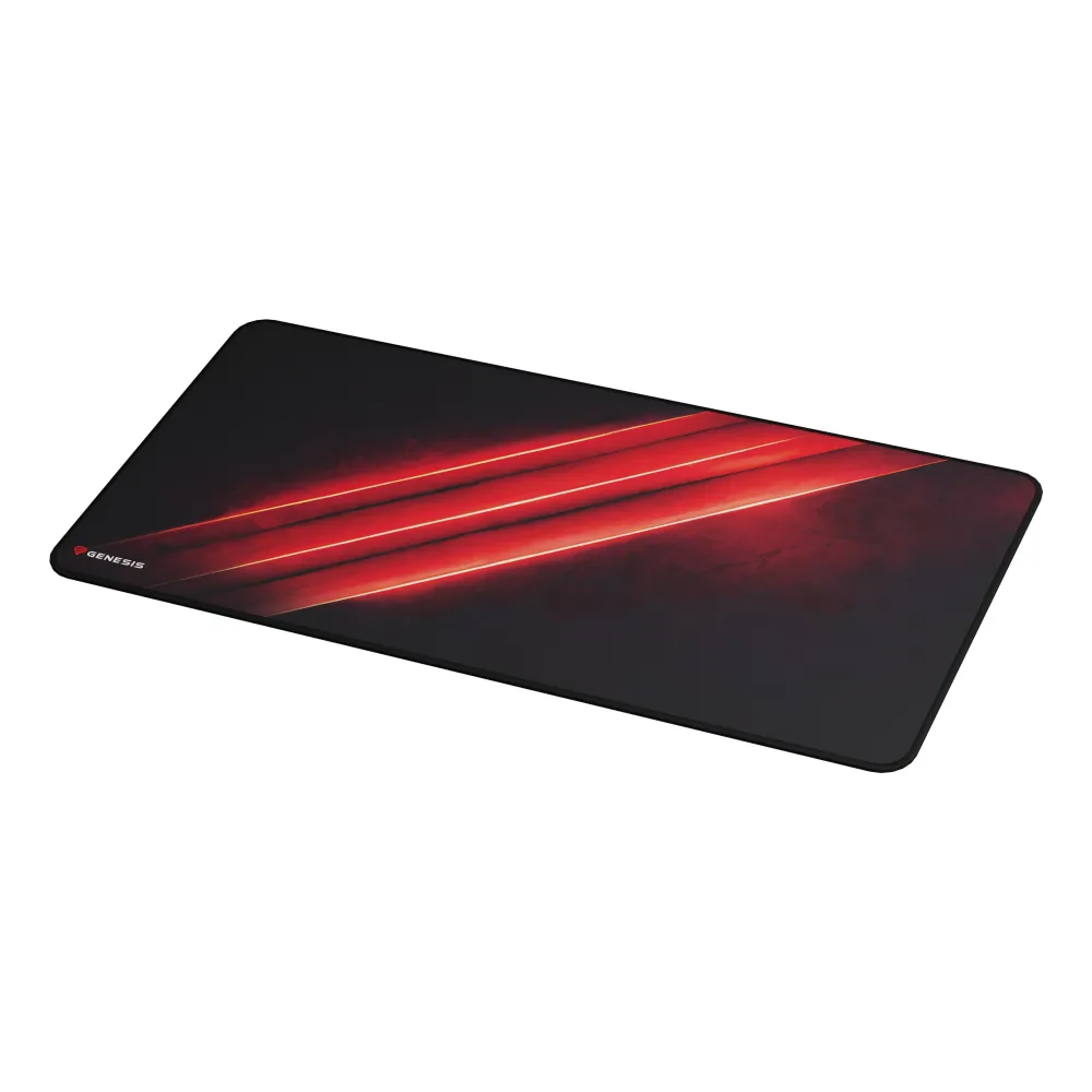 GENESIS Carbon 500 Maxi Flash G2 Mouse pad pentru jocuri Negru, Roşu