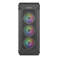 GENESIS Irid 505 ARGB Midi Tower Negru, Transparente