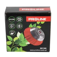 Perie motocoasa tip cupa din nailon cu orificiu 20