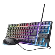 Trust GXT 798 tastaturi Mouse inclus Gaming USB QWERTY US Internațional Negru
