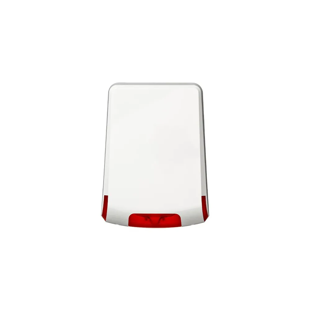 Sirena piezo de exterior 80/105 db flash led porto