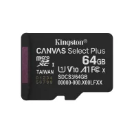 Kingston Technology Canvas Select Plus Gen3 64 Giga Bites MicroSDXC UHS-I Clasa 10