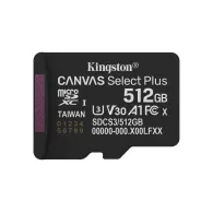 Kingston Technology Canvas Select Plus Gen3 512 Giga Bites MicroSDXC UHS-I Clasa 10