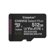 Kingston Technology Canvas Select Plus Gen3 512 Giga Bites MicroSDXC UHS-I Clasa 10