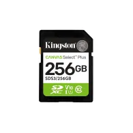 Kingston Technology Canvas Select Plus Gen3 256 Giga Bites SD UHS-I Clasa 10