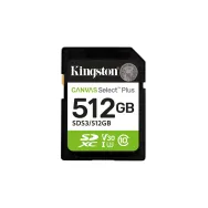 Kingston Technology Canvas Select Plus Gen3 512 Giga Bites SD UHS-I Clasa 10