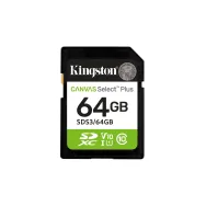 Kingston Technology Canvas Select Plus Gen3 64 Giga Bites SD UHS-I Clasa 10